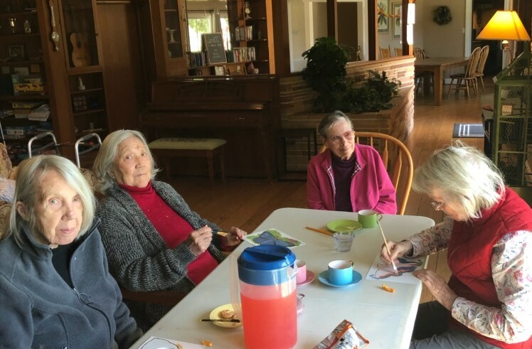 Painting at Songbird